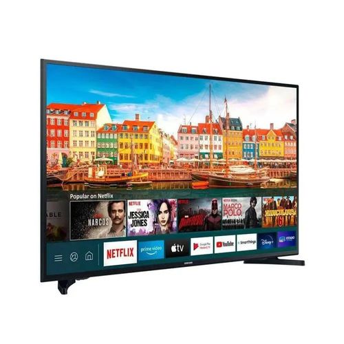 Televisor LED Samsung 43" Full HD T5202 Smart TV con Bluetooth, Tizen, Procesador de 4 Núcleos
