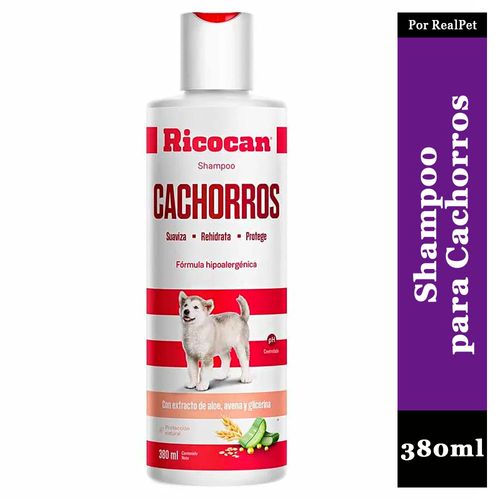 Shampoo para Perro Cachorro Piel Sensible Ricocan 380ml