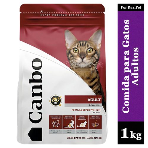 Comida para Gatos Adultos Canbo Cat Pollo 1 kg