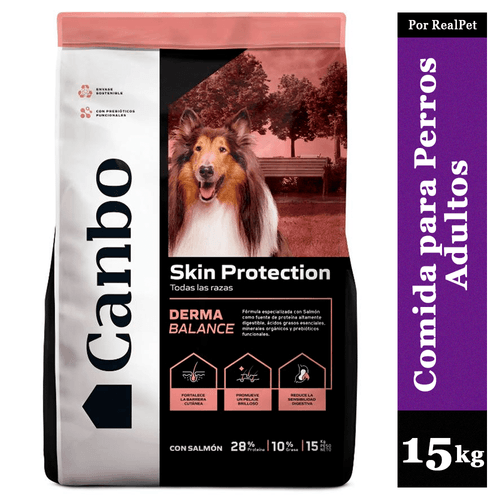 Comida Perro Canbo Skin Protection Piel Sensible Salmón 15kg
