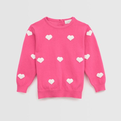 Chompa Para Bebe Niña Baby Circus Bord Hearts