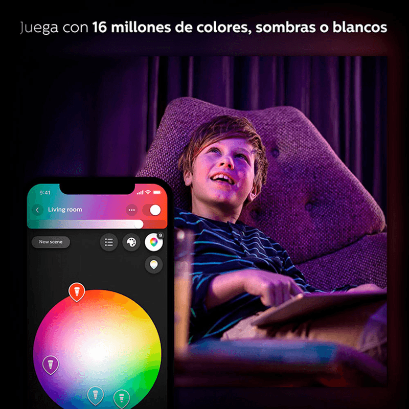Foco-Inteligente-Philips-Hue-Color-E27-BT