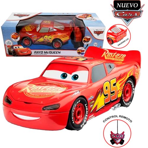 Juguete Vehículo cars Rayo McQueen con Control Remoto