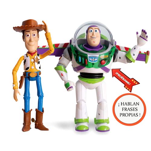 Set de Figuras De Acción Toy Story WOODY Y BUZZLIGHTYEAR