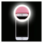 -Mini-Aro-Selfie-Anillo-Luz-Led--con-Clip-para-Celular-Rosado