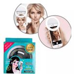 Mini-Aro-Selfie-Anillo-Luz-Led-con-Clip-para-Celular-Blanco