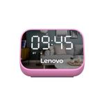 Reloj-despertador-con-altavoz-multifuncional-lenovo-ts13-rosado