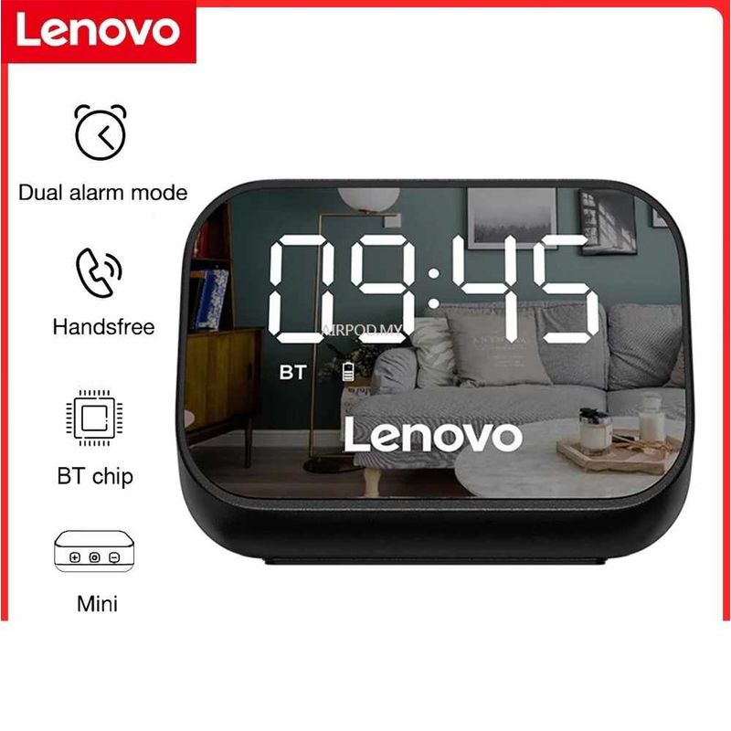 Reloj-despertador-con-altavoz-multifuncional-Lenovo-TS13