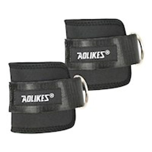 Tobilleras Deportivas AOLIKES A-7129 Negro Ejercicios Polea