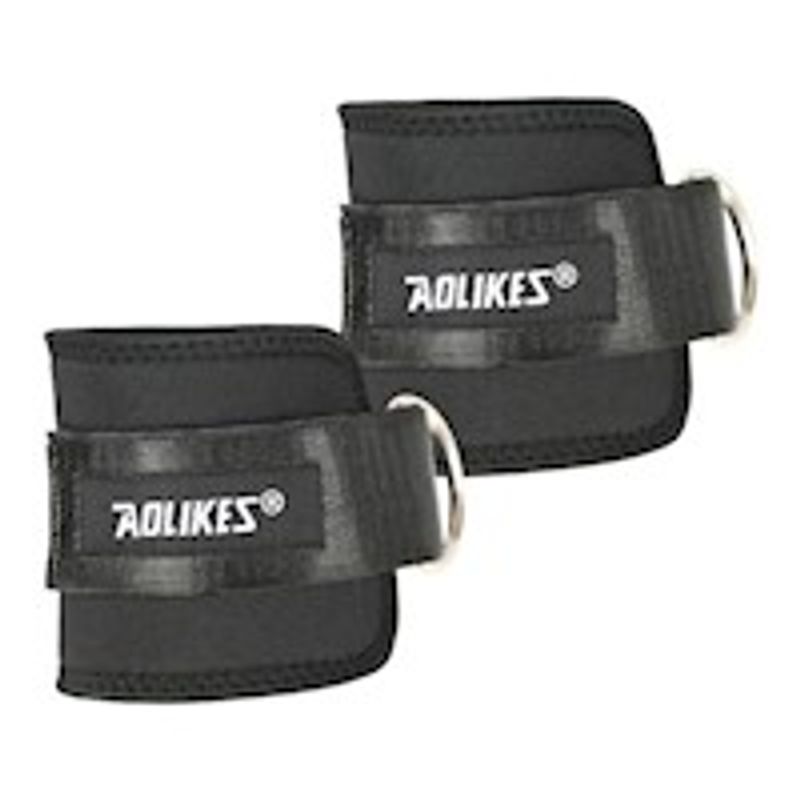 Tobilleras-Deportivas-AOLIKES-A-7129-Negro-Ejercicios-Polea