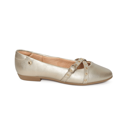 Zapato Balerina Mujer 1408-207 CHAMPAGNE