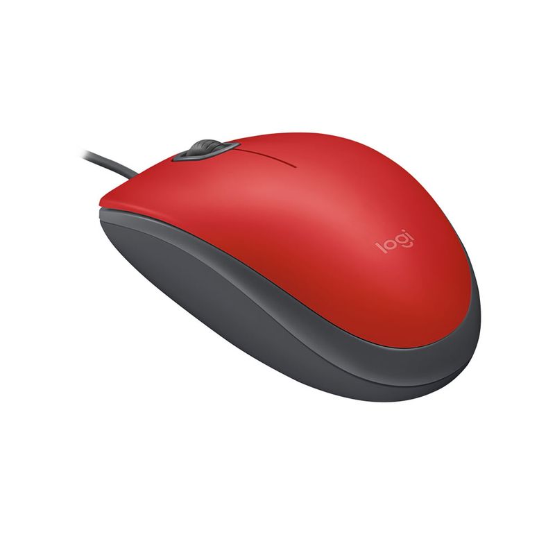 Mouse-Logitech-M110-Silent-USB-Red