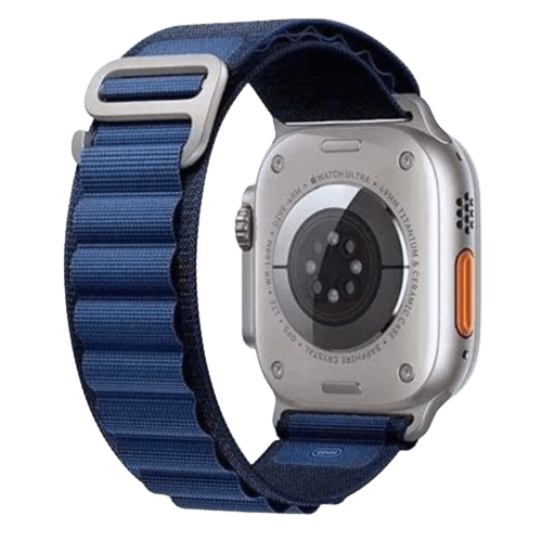 Correa Alpine Loop Ultra para Apple Watch y Smart Watch Color Azul 42-44-45-49mm