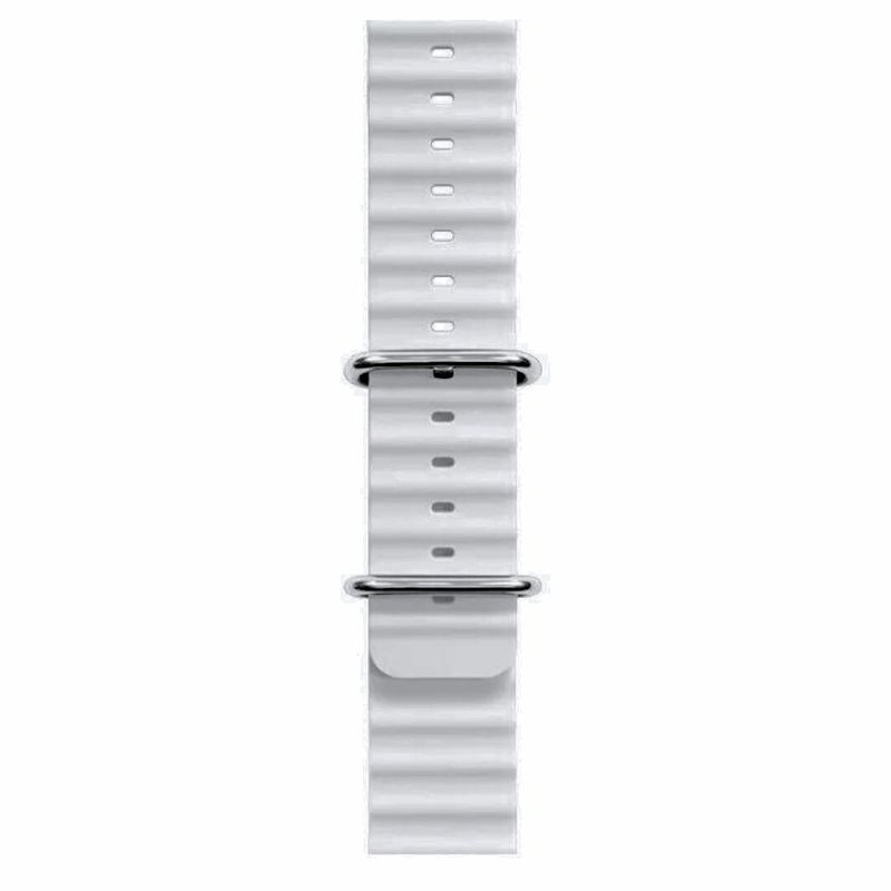 Correa-Ocean-Ultra-para-Apple-Watch-Color-Gris-de-Silicona-42-44-45-49mm