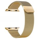 Correa-de-Acero-Milanese-Loop-para-Apple-Watch-de-42-44-45-49-mm-Color-Dorado