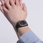 Correa-de-Acero-Milanese-Loop-para-Apple-Watch-de-42-44-45-49-mm-Color-Negro