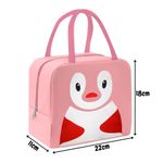 Lonchera-Termica-Fiambrera-para-Niños-Diseño-Pinguino-Rosado-067L-