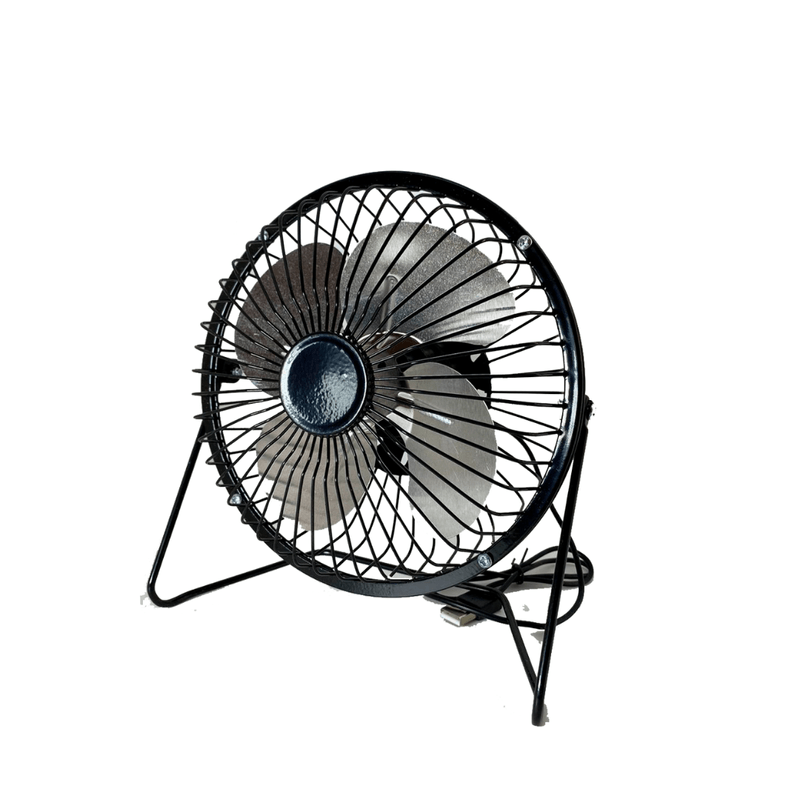 Ventilador-de-Metal-20cm-USB-Portatil-Oficina-Escritorio-Negro