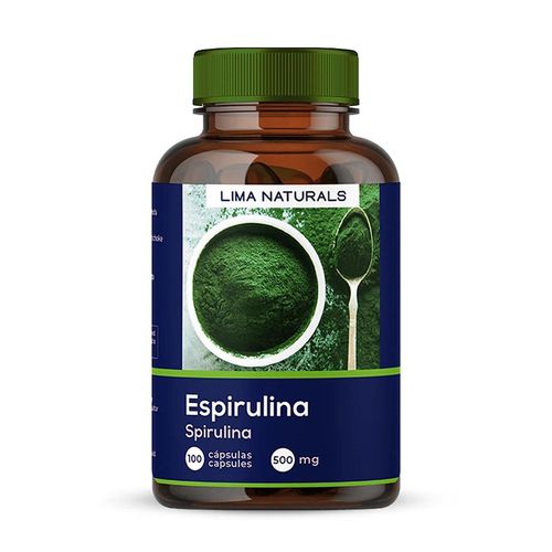 ESPIRULINA LIMA NATURALS 100 CÁPSULAS