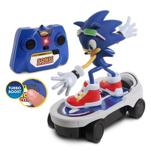 SONIC EN SKATE A CONTROL REMOTO CON TURBO BOOST