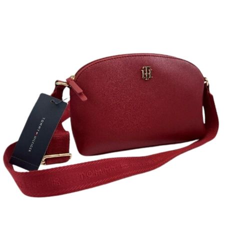 Cartera Crossbody Tommy Hilfiger Dome - Rojo