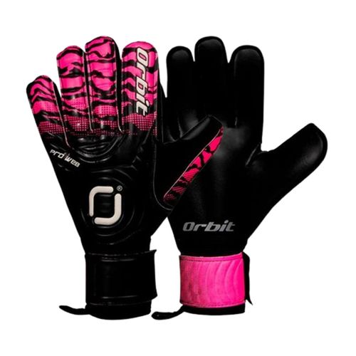 GUANTES DE ARQUERO PORTERO PRO WEB ORBIT ADULTO TALLA #8 FUCSIA