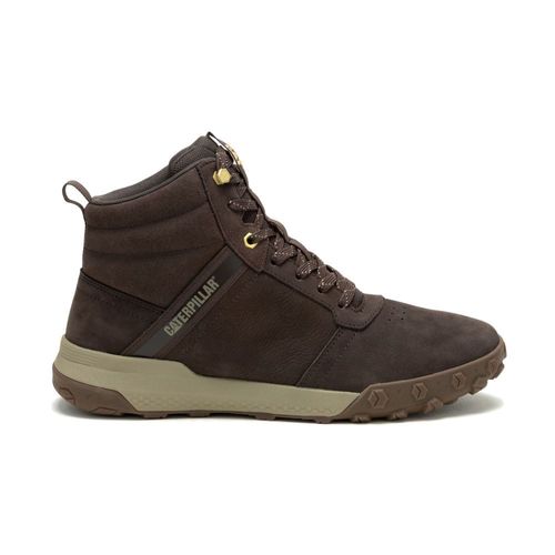 Botas Cat Hombre Hex Ready Mid P726022 Café