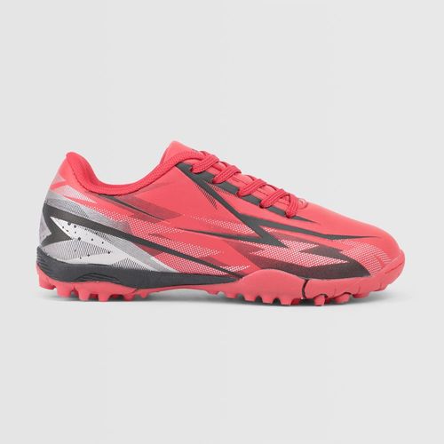 Zapatillas De Futbol Podium Niño Nazario Aw33677K Rojo