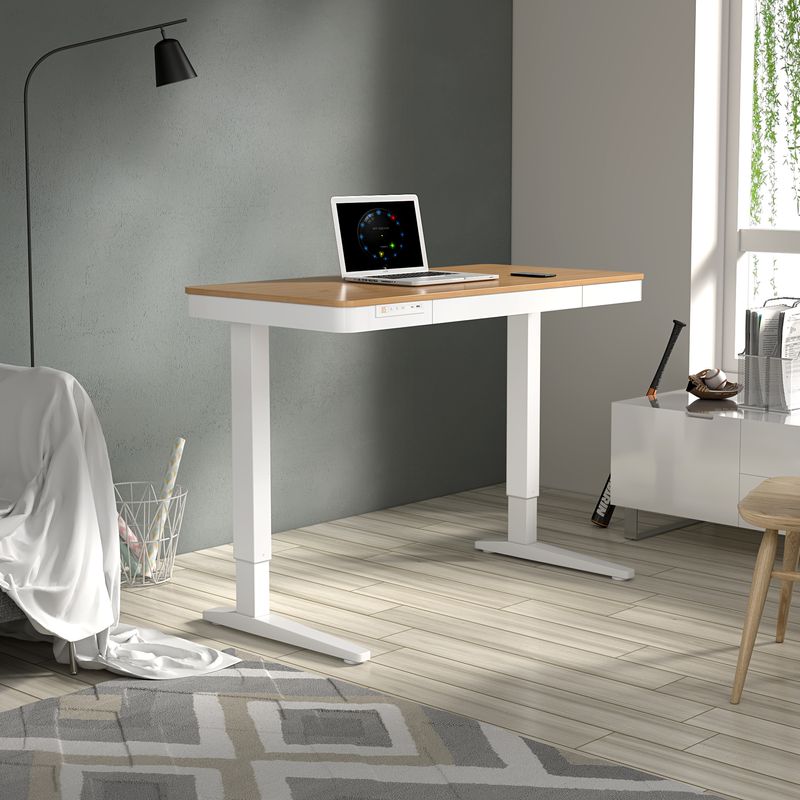 Escritorio-altura-elevable-electrico-Smart-Desk-Wood-2-motores-Aestech