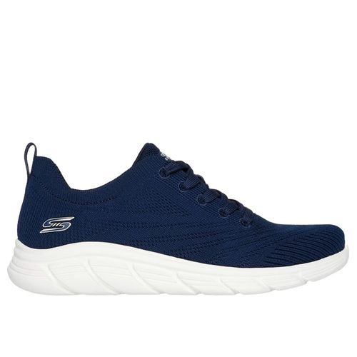 Zapatillas Urbanas Skechers Mujer Bobs B Flex Lo 117591-Nvy Azul