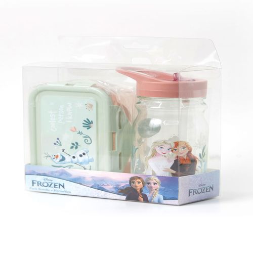 Pack 2 Pcs Frozen Hermetico Y  Botella