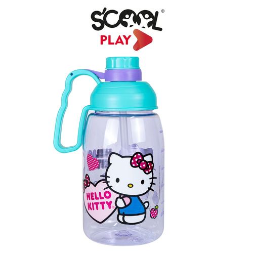 Botella 1.4 Scool Play Lt Con Caña Extraíble Hello Kitty