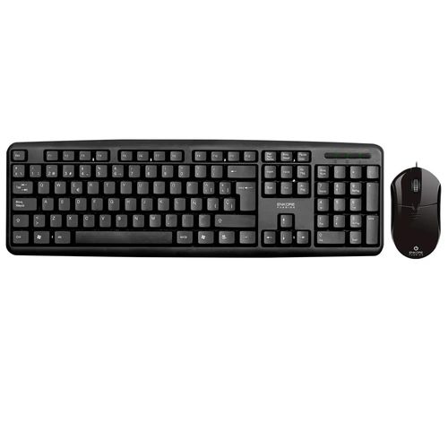 Teclado + Mouse Micronics Cyb con Entrada USB Micrteclmouusb (MUNDO ELECTRONICO)