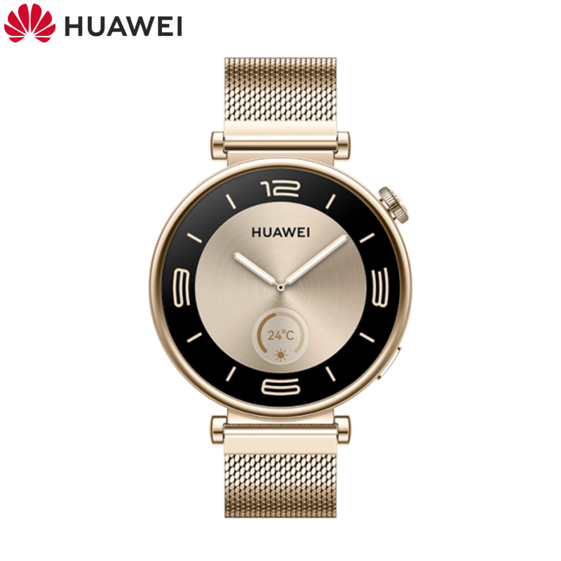 Huawei-Watch-GT-4-41mm-Gold-Milanese