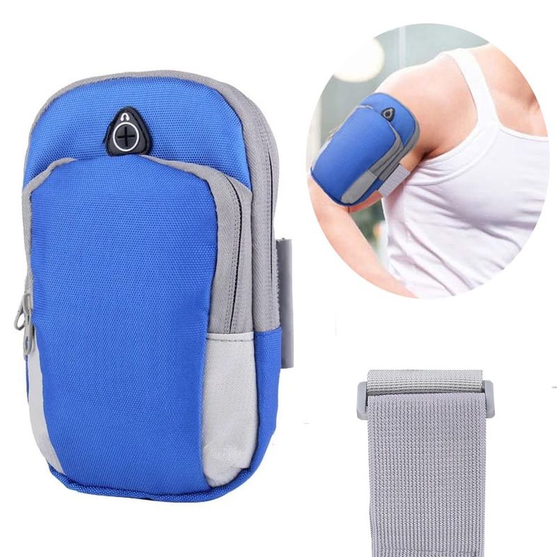 Bolso-Porta-Celular-Deportivo-Con-Correa-brazalete--Azul