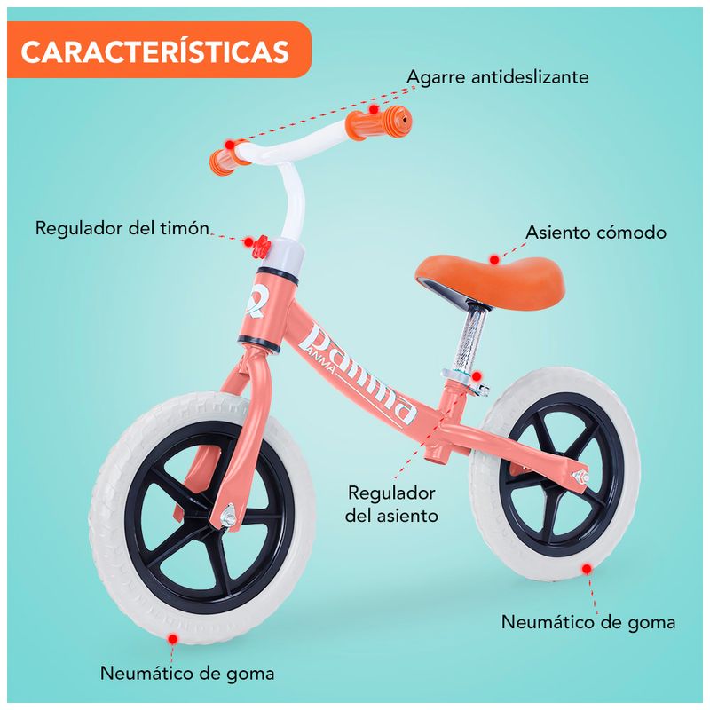 Bicicleta-de-Equilibrio-sin-Pedales-para-Ninos-Melon-TB6