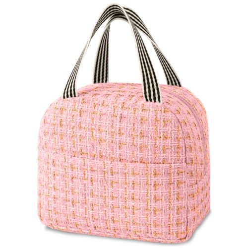 Lonchera Térmica Bolsa de Almuerzo Impermeable Rosado V41