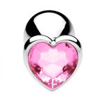 Dilatador-Plug-Anal-Corazon-Rosa-Talla-S