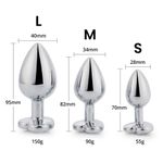 Dilatador-Plug-Anal-Corazon-Rosa-Talla-S