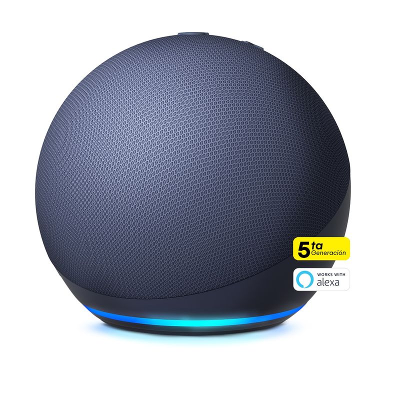 Parlante-Inteligente-Amazon-Alexa-Echo-Dot-5ta-Generacion---Azul