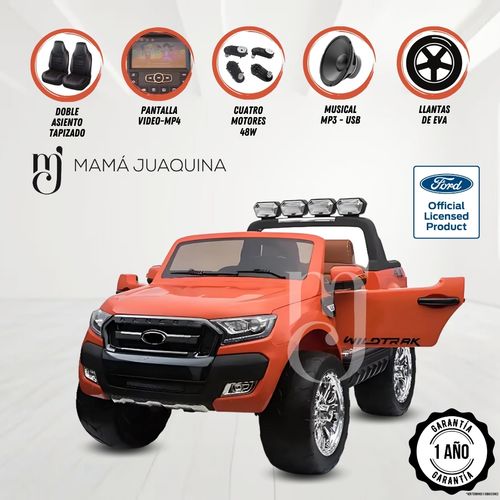 Carro Todoterreno a Batería «RANGER WILDTRACK» Naranja