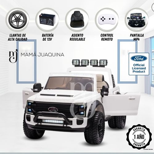 Carro a Batería «SUPER DUTY» Blanco