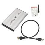 Case-Disco-Duro-Externo-Sata-25--Usb-20-Laptop-Pc-Portatil-Notebook---Plata