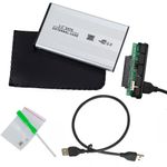 Case-Disco-Duro-Externo-Sata-25--Usb-20-Laptop-Pc-Portatil-Notebook---Plata