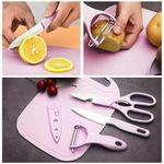 Set-Tabla-de-Picar---Cuchillo---Pelador---Tijera-para-Cocina-Rosado-C51