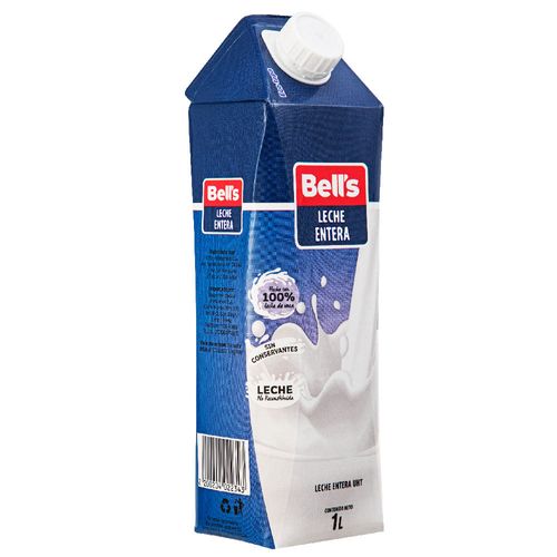 Leche Entera BELL'S Caja 1L