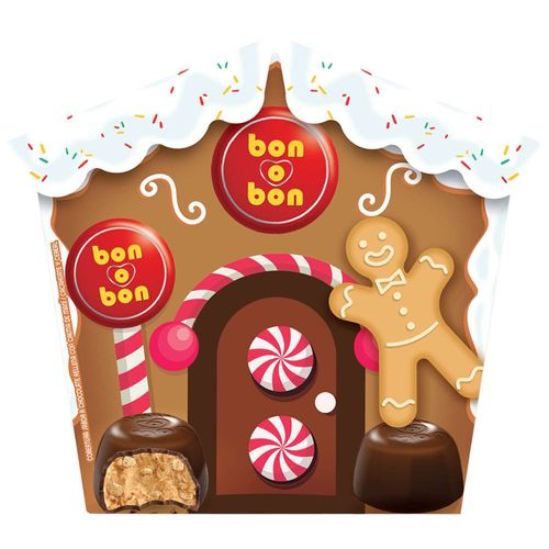 Bombones de Chocolate BON O BON Casa de Jengibre Caja 24g