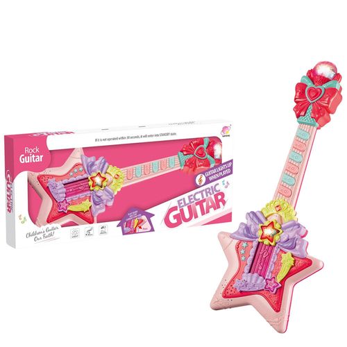Guitarra Juguete Musical Con Luz RANXIAN 668B