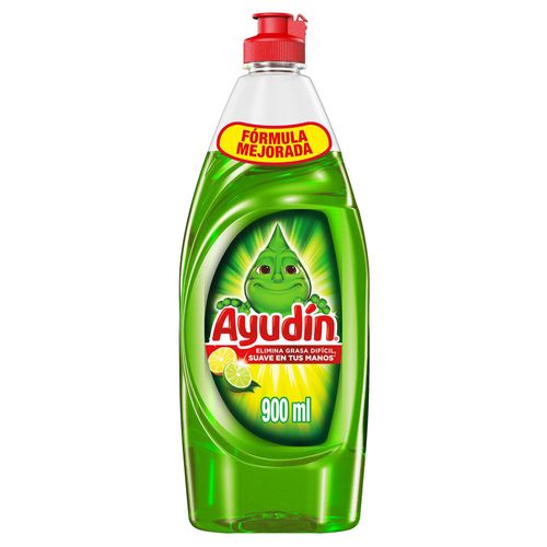 Lavavajilla Líquido AYUDIN Lima Limón 900ml