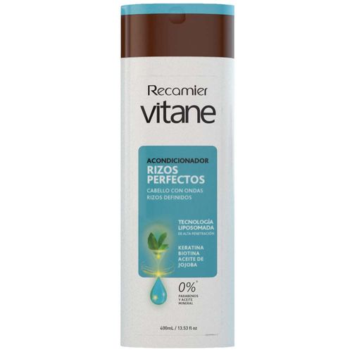 Acondicionador Recamier VITANE Rizos Perfectos Frasco 400ml